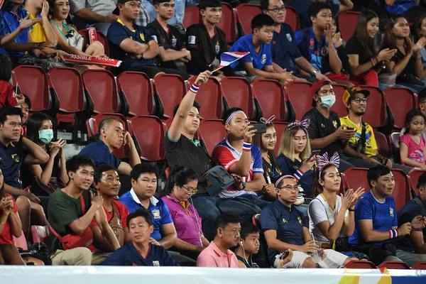 Bangkok Tajlandia Jan 2020 Niezidentyfikowany Fan Tajlandii Podczas Mistrzostw Afc — Zdjęcie stockowe