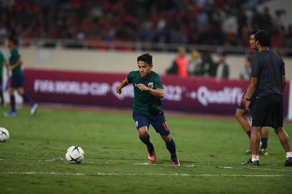 Hanoi Vietnam Nov 2019 Chanathip Songkrasin Player Thailand Fifa World — ストック写真