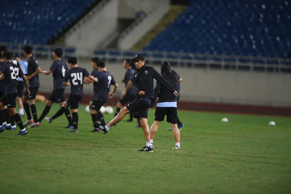 Bangkok Thailand Jan 2020 Akira Nishino Head Coach Thailand Action — 스톡 사진