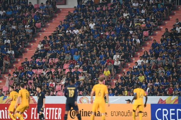 Bangkok Tailandia Ene 2020 Fan Identificado Tailandia Durante Campeonato Afc — Foto de Stock