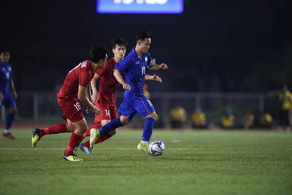 Hanoi Vietnam Nov 2019 Supachok Sarachat Player Thailand Fifa World — 图库照片