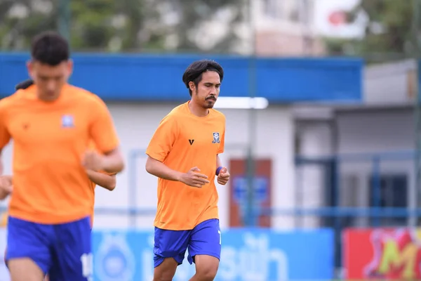 Bangkok Thailand September 2021 Wutthikai Patan Player Customs Ladkrabang United — Stock Photo, Image