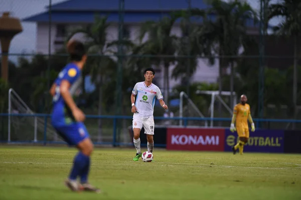 Bangkok Thailand 11Sep2021 Daehee Kwon Spelare Lumphun Krigare Aktion Thaileague2021 — Stockfoto