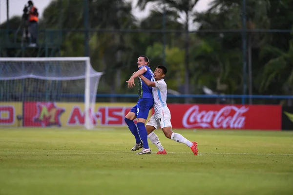 Bangkok Thailand 11Sep2021 Evangelos Skraparas Speler Van Douane Ladkrabang Verenigd — Stockfoto