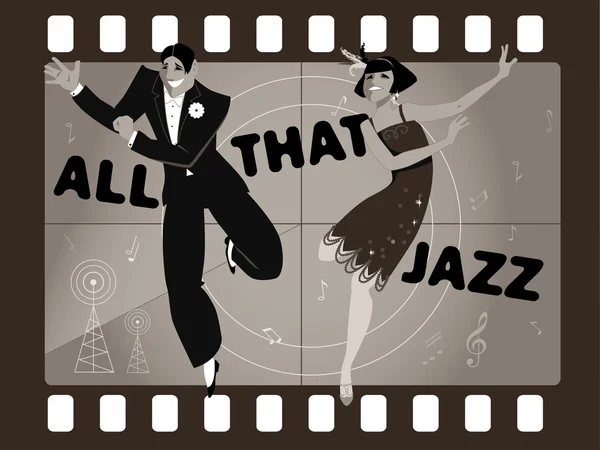 Tout ce jazz — Image vectorielle