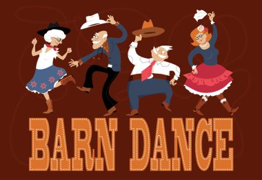 Ahır dansı poster