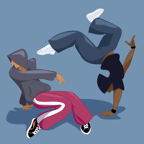 Breakdancer — Stockvektor