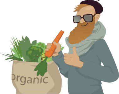 Yerel dükkan, organik yemek