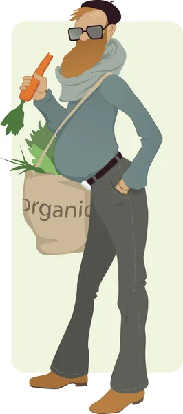 Organiczny eater — Wektor stockowy