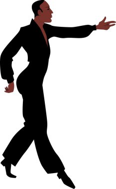 Balo Salonu Latin Samba dansçısı