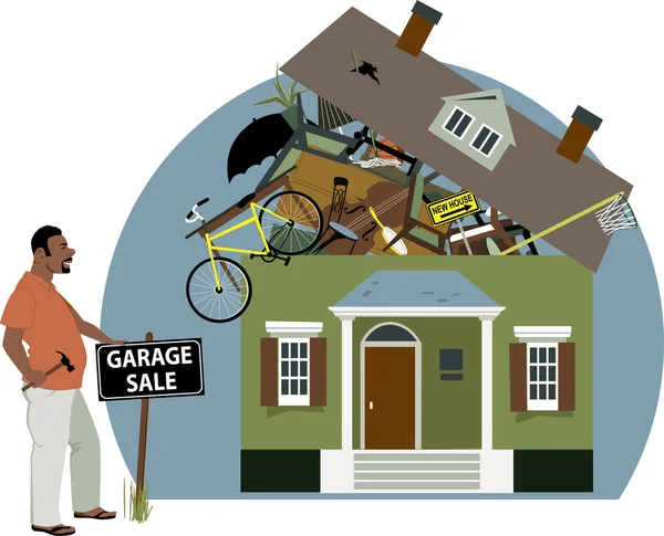 Garage sale — Stock Vector