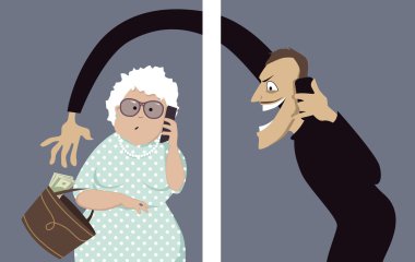 Telefon aldatmaca hedefleri yaşlılar