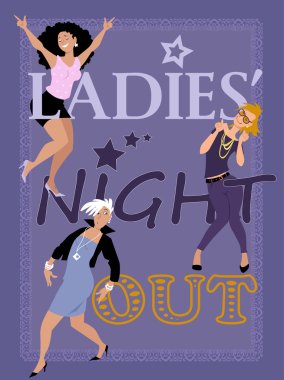 Ladies' Night Out clipart