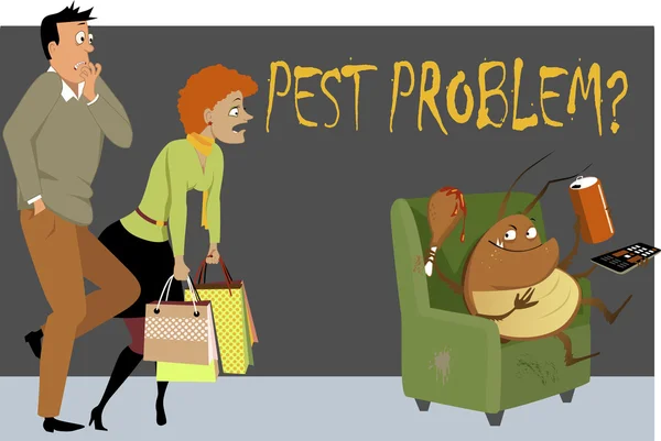 Got pest werkstuk? — Stockvector