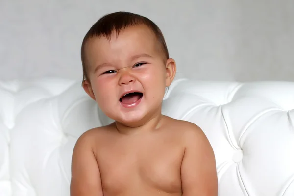 Baby laugh — Stock Photo, Image