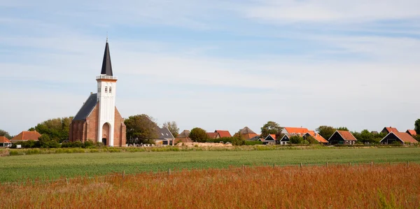 Chiesa su Texel — Foto Stock