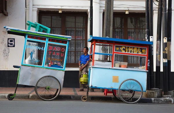 Kios makanan Indonesia — Stok Foto