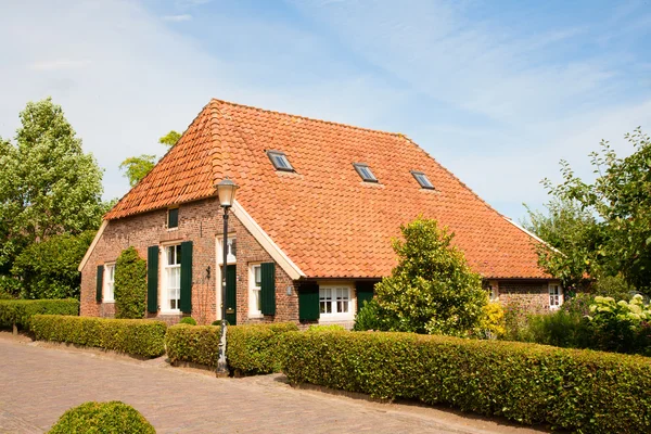 Kleine stad in Nederland — Stockfoto