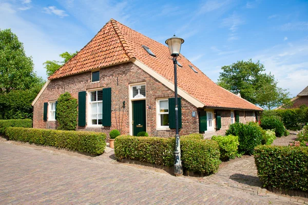 Kleine stad in Nederland — Stockfoto