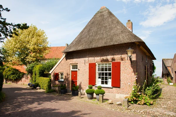 Pequena cidade na Holanda — Fotografia de Stock