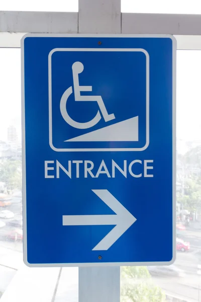 Disabled People Sign — Stock Photo, Image