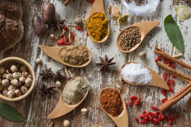 Bitkiler ve baharatlar.