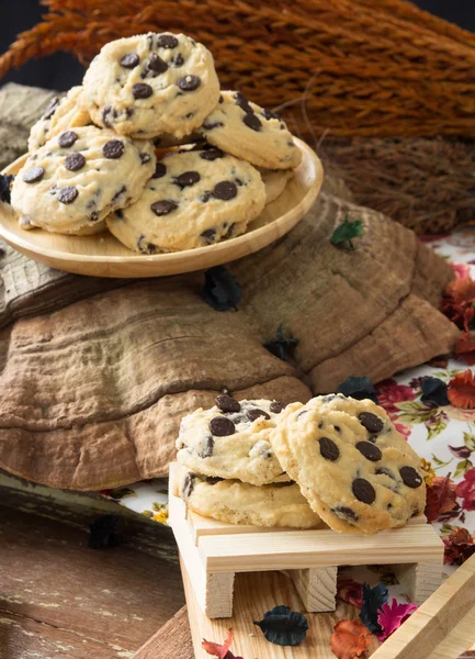 Biscotti al cioccolato — Foto Stock