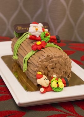 Chrismas kütük pasta 