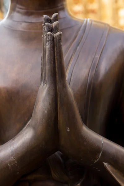 Buddha statue hands