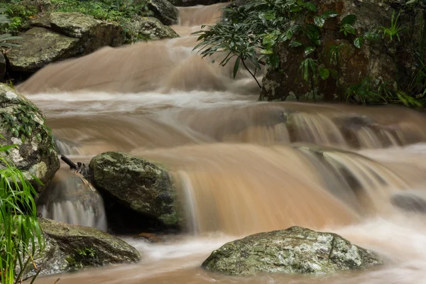 Waterfall at doi suthap — Stock Photo, Image
