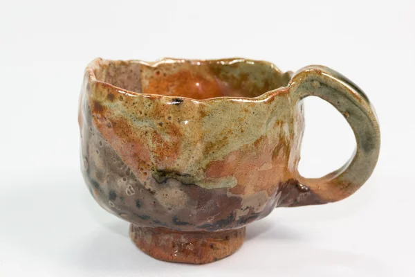 Craft ceramic cup — Stock Photo, Image