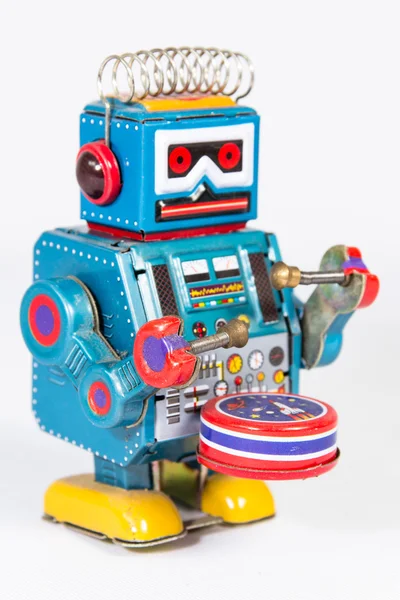 teneke oyuncak robot