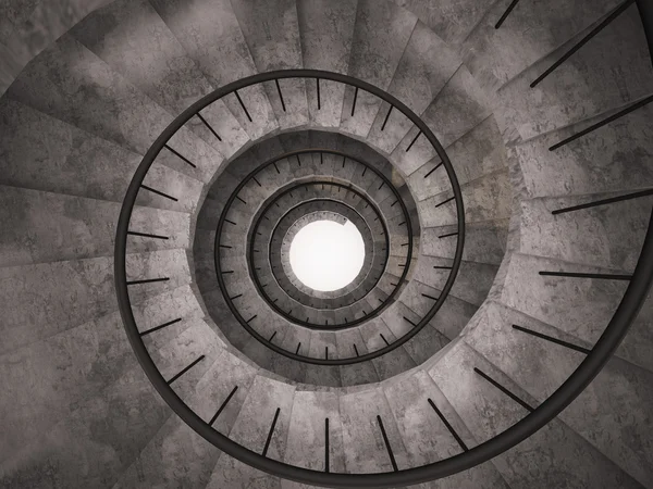 Escalier en spirale — Photo