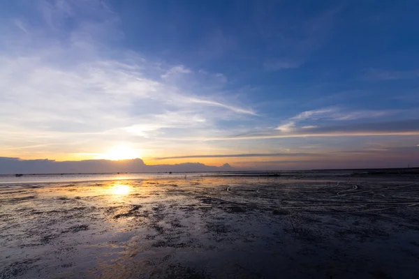 Sonnenuntergang auf See — Stockfoto