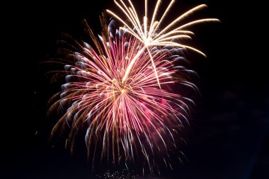 renkli havai fişek arka plan