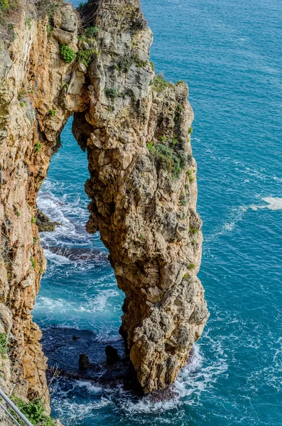 Antalya konyaalt? Plaj po bouři — Stock fotografie