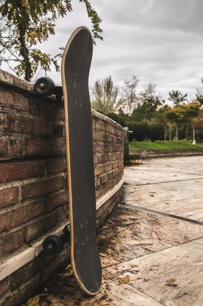 Skateboard Parku Podzim — Stock fotografie