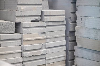 Havalandırmalı beton bloklar. Konut ve endüstriyel inşaatlarda duvarların inşası için. İnşaat malzemeleri satışı.