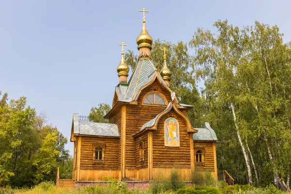 Achairsky修道院施洗者圣约翰教堂2021年8月5日 俄罗斯奥姆斯克 — 图库照片