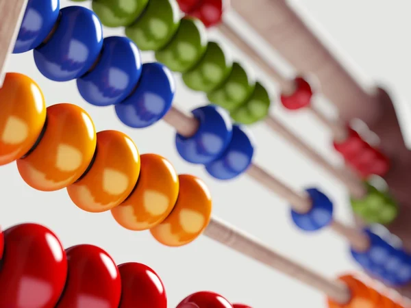 Kleurrijke abacu — Stockfoto