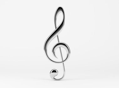 Music Note. Treble Cle clipart