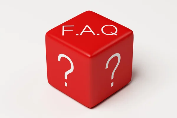 FAQ Dic — Stock Photo, Image