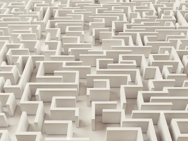 끝 없는 labyrint — 스톡 사진