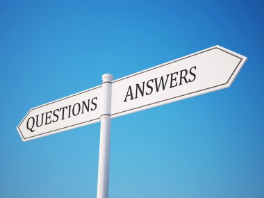 soru ve cevap signpos