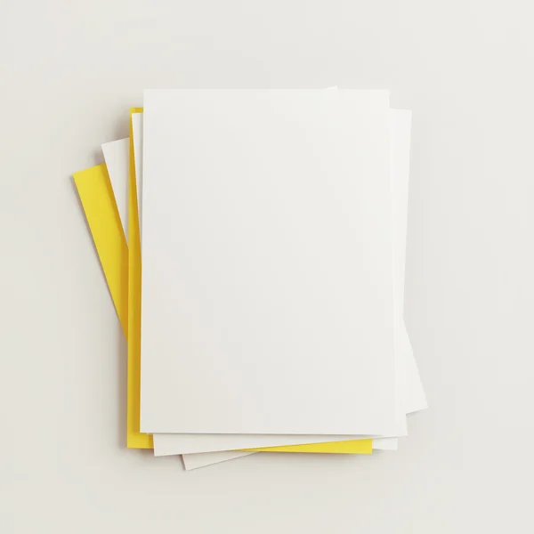 Papel em branco — Fotografia de Stock