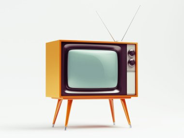 kırpma pat ile Retro tv