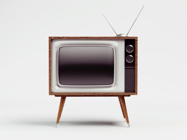 kırpma pat ile Retro tv