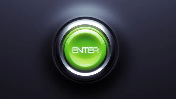 Entrar botão — Fotografia de Stock
