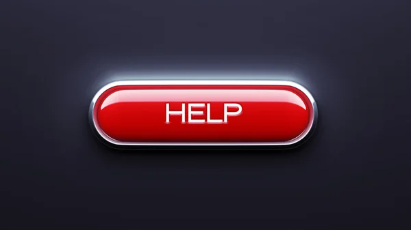 Help Button — Stock Photo, Image