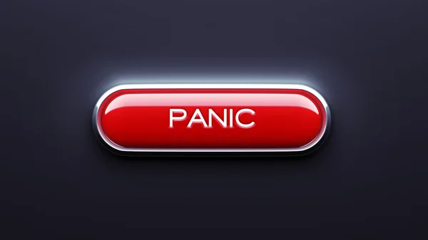Tlačítko paniky — Stock fotografie